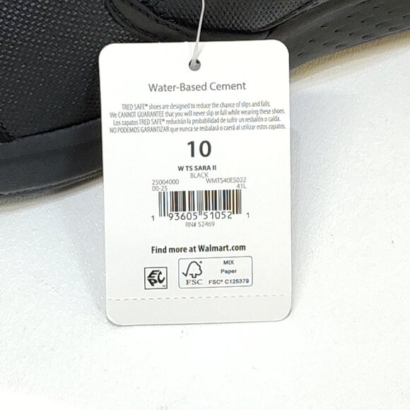 TredSafe Sara 2 Slip-Resistant Anti-Fatigue Enduropro Comfort Footbed Womens 10 - Picture 11 of 12